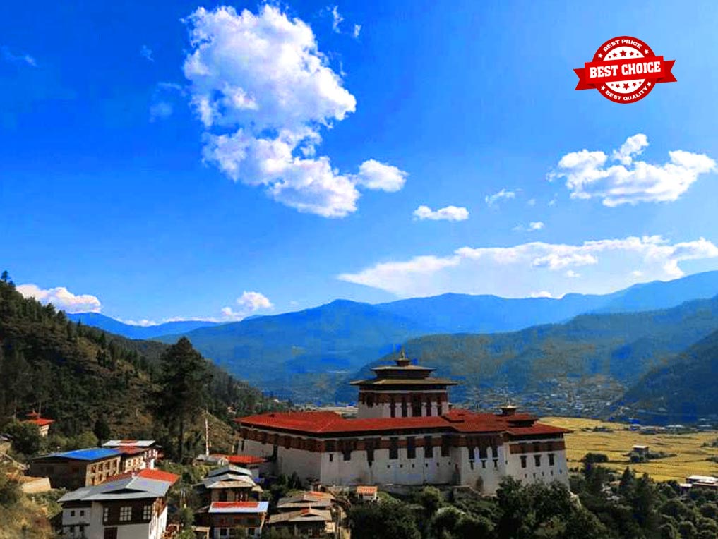 Tham quan Ngôi đền Rinpung Dzong có nghĩa là (“pháo đài của đống châu báu”)