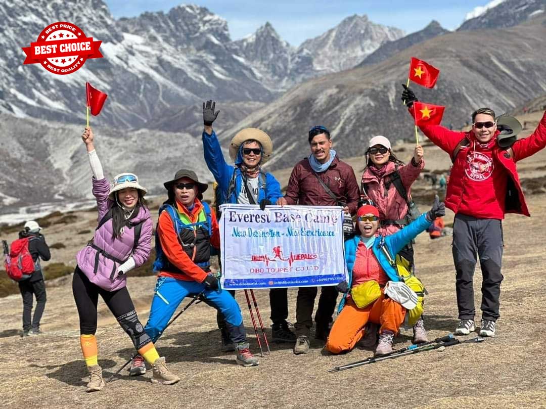Booking Tour Trekking Everest Base Camp cùng Dibotourist